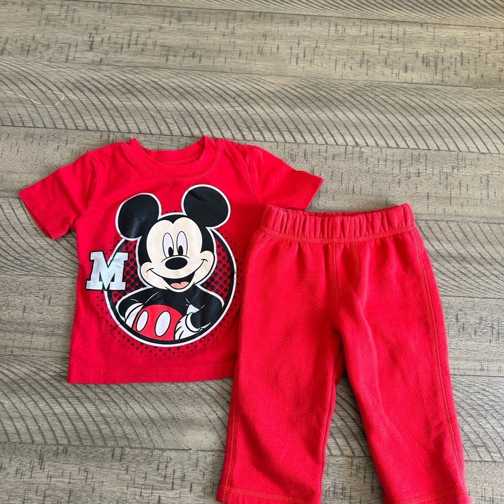 Baby boy matching outfit set bundle 12 months